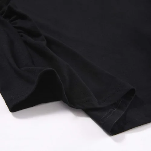 Vista 5 de Camisetas sin mangas de maternidad para mujer, fruncidas, sin mangas, básicas, camisa de maternidad, chaleco de embarazo