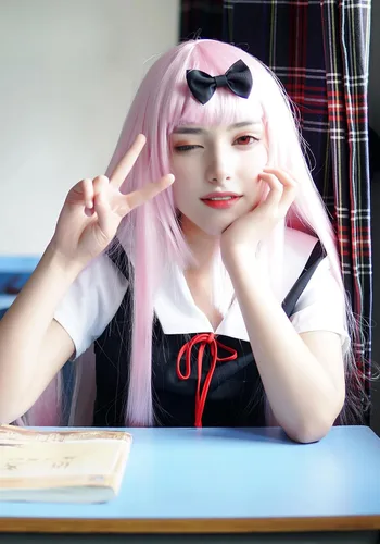 Vista 8 de DAZCOS Disfraz de cosplay para mujer, uniforme escolar, color negro y blanco