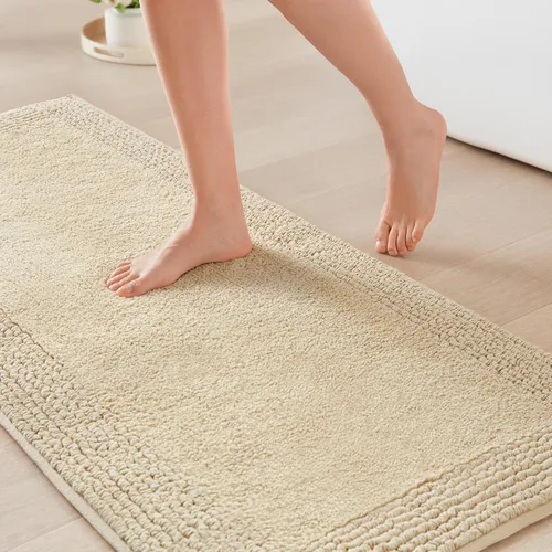 Vista 12 de Madison Park Splendor - Alfombra de baño reversible 100% algodón con mechones - 3000 GSM calidad hotelera lujosa felpa de pelo medio alfombrilla