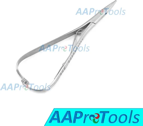 Vista 3 de Posición multi dental del tenedor 14CM de la aguja de Mathieu RATCHED instrumentos de ortodoncia A+calidad