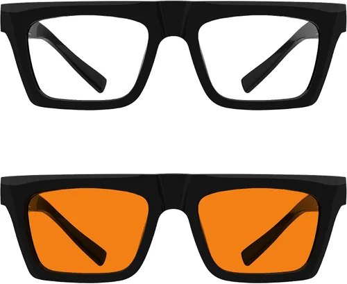 Vista 359 de Eyekepper Gafas de luz azul para hombre y mujer, paquete de 6 lentes Pilot Paquete de 6 color mezclado