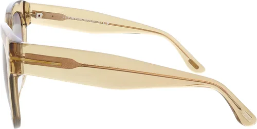 Vista 3 de Gafas de sol Tom Ford FT 0613 Beatrix- 02 45F marrón claro brillantedegradado, champán transparente, 52-22-140