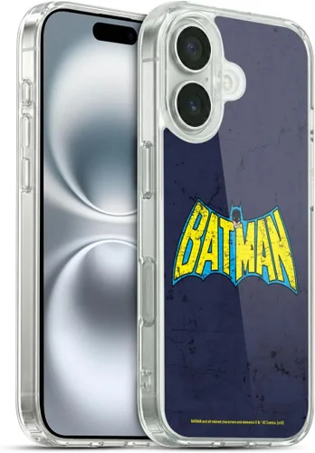 Vista 46 de Head Case Designs Funda de gel con licencia oficial de Batman DC Comics Bat Signal Logos [protección de grado militar] compatible con Apple iPhone 7