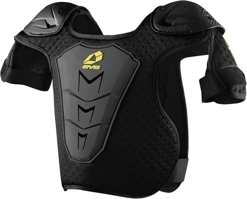 Vista 2 de EVS Sports Bantam Youth Roost Deflector Escudo TPR, construcción de espuma biológica, máxima comodidad TPR shield and bio-foam construction for