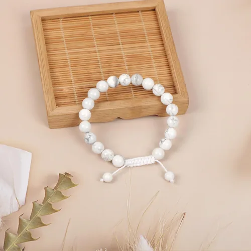 Vista 45 de AD Beads Pulseras de piedras preciosas unisex de 0.315 pulgadas (0.315 in), macramé curativo ajustable de 7 a 9 pulgadas Usa esta pulsera