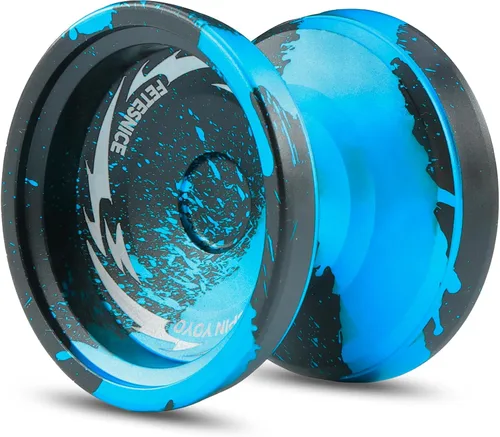 Vista 7 de FETESNICE Yoyo FS23 Yoyo profesional sensible para niños de 8 a 12 años, yoyo que no responde para adultos, truco de metal de doble función