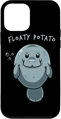 Vista 16 de Flaoty Potato Manatee Funny Manati Manatee Chubby Mermaid Case for iPhone 17