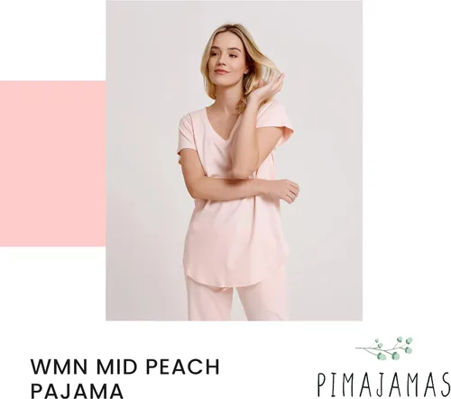 Vista 6 de Pimajamas Pima - Pijama de algodón para mujer, conjunto de pijama de lujo de algodón peruano, súper suave, 100% algodón Pima