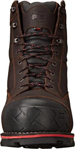 Vista 2 de Timberland PRO Botas de trabajo impermeables Boondock Comp-Toe de 8 pulgadas para hombre