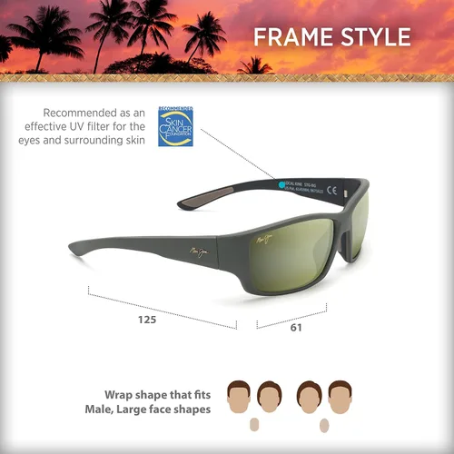 Vista 8 de Maui Jim Gafas de sol polarizadas Local Kine para hombre