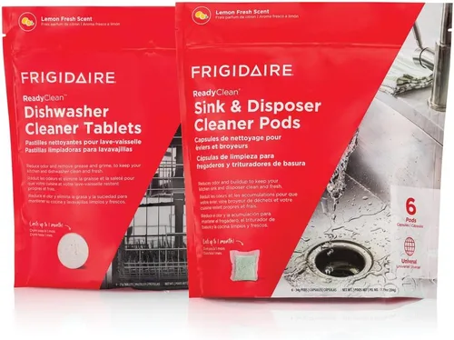 Vista 6 de Frigidaire ReadyClean - Limpiador probiótico para lavavajillas, 6 tabletas, color blanco, 6