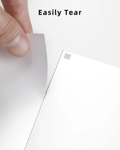Vista 6 de Phomemo - Papel para impresora térmica de letras estadounidenses, papel térmico continuo Phomemo M08F, compatible con M08F-Letter, M08D, TATTMUSE