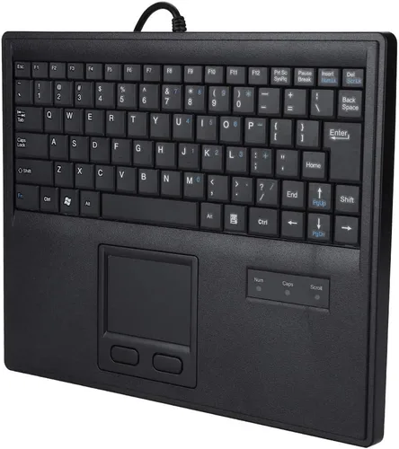 Vista 9 de Teclado táctil con cable de 10 pulgadas, 84 teclas ultra delgado integrado multitáctil tijeras trackpad