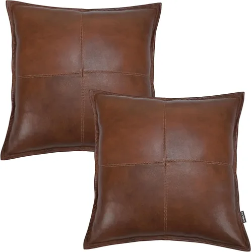 Vista 83 de Funda de almohada de piel de cordero – Funda decorativa para cojín de sofá – Fundas decorativas para sala de estar y dormitorio, 14 x 14 pulgadas