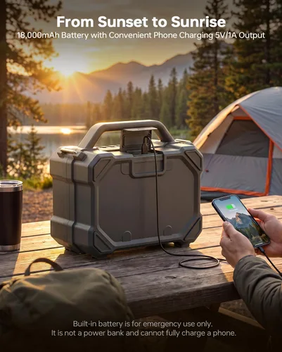 Vista 7 de Altavoz portátil al aire libre de Bluetooth 160W pico inalámbrico IP67 Gris