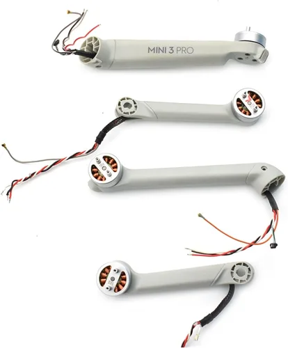 Vista 4 de Brazo original izquierdo derecho delantero trasero reemplazo de los brazos del motor para DJI Mini 3 Pro Drone reparación piezas de repuesto