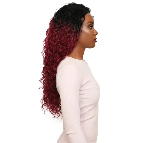 Vista 7 de Sensationnel Instant Boutique Bundles - Peluca sintética de aspecto natural con volumen profundo (1 JETBLACK)