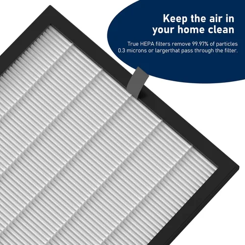 Vista 4 de Paquete de 2 filtros de repuesto G3 True HEPA FXAP2W compatibles con purificador de filtro de aire AME=EU G3 Sferf-30 (FXAP2W), VEWIOR A3 y Tailulu