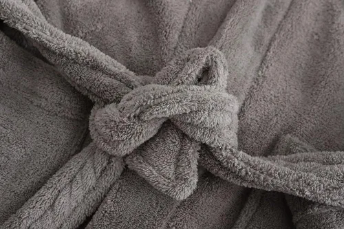Vista 6 de Bata de baño para niños, con capucha, suave Terry100% toalla de algodón, bata para niñas y niños, bata de algodón