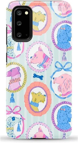 Vista 8 de Casely Funda para Galaxy S20 Todo por amor Orgullo Diseño protector delgado esencial de doble capa