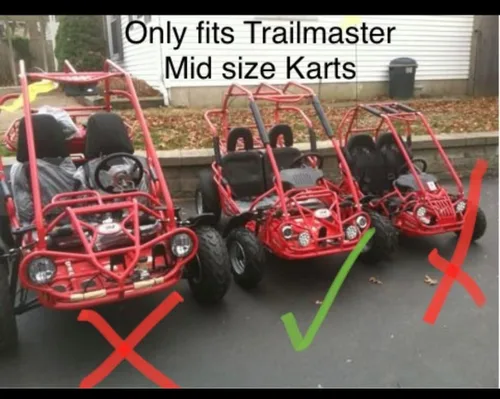 Vista 2 de TrailMaster Mid XRX/Blazer 200-R (no el blazer más grande 200 Xrx)/Hammerhead Mudhead / 208R Canopy Top