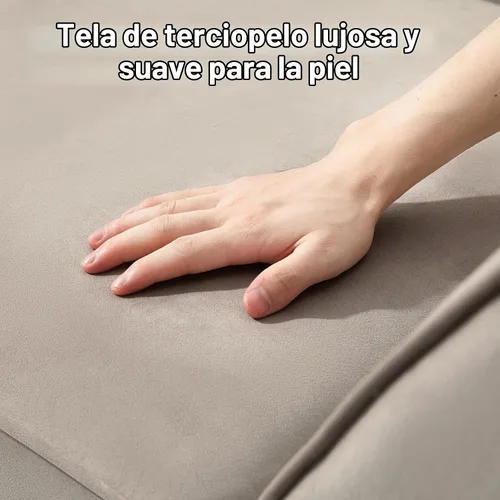 Vista 8 de Belffin Sofá modular con asiento de almacenamiento, sofá grande en forma de U con sofá reversible de terciopelo con tumbona gris otomana