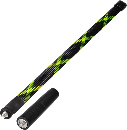 Vista 8 de Bingfu Doble banda VHF UHF 136-520MHz 18.7 pulgadas plegable camuflaje CS táctico SMA hembra jamón antena de radio para BaoFeng UV-5R UV-82 BF-F8HP