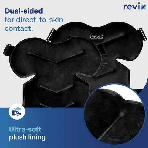 Vista 4 de REVIX Paquete de Hielo XL para Hombro Terapia de Frío para Manguito Rotador, Envolturas de Paquete de Hielo de Gel Reutilizable para Hombro