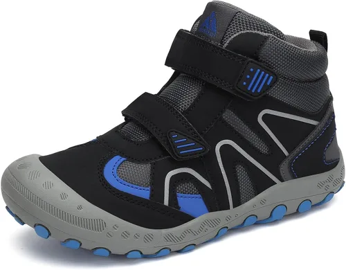 Vista 47 de Mishansha Botas de Senderismo para Niños Pequeños Niñas Niños Zapatos de Senderismo Resistentes al Agua Anti-Colisión Antideslizantes Atléticas