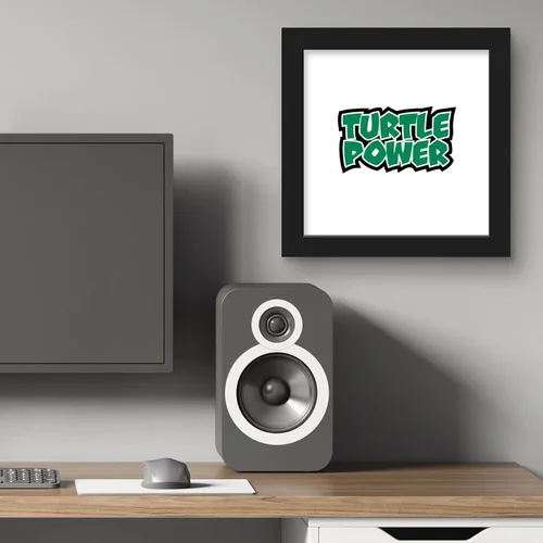 Vista 6 de Trends International Gallery Pops Nickelodeon Teenage Mutant Ninja Turtles - Póster de pared de poder de tortuga, 12 x 12 pulgadas, versión