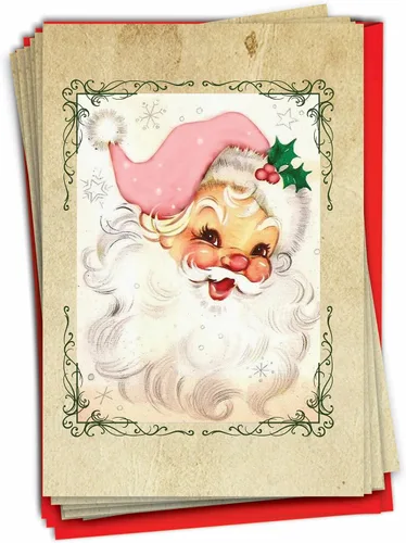 Vista 7 de The Best Card Company Paquete de 12 tarjetas de felicitación de Navidad con sobres, vacaciones de humor para hombres y mujeres
