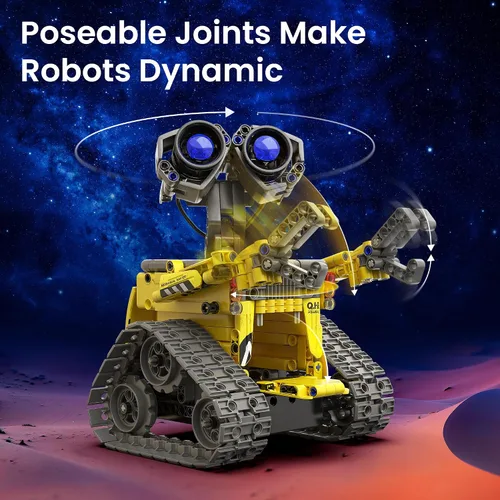 Vista 5 de Sillbird STEM Robot Kit de construcción con control remoto, regalos para niños de 8 a 13 años Coding Robotic Set, Educational Birthday Gifts