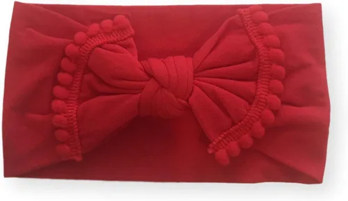 Vista 4 de Bonnie Jean - Vestido navideño para niña con lazo para el pelo