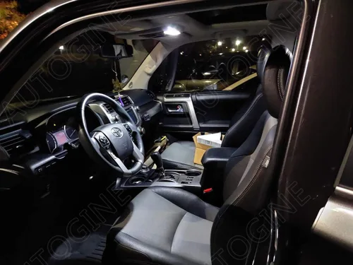 Vista 4 de AUTOGINE Kit de 16 luces LED interiores blancas para Toyota 4Runner 2010 2011 2012 2013 2014 2015 2016 2017 2018 2019 2020 2021 2022 paquete