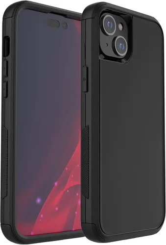 Vista 9 de X-belmox Funda protectora para iPhone 15 Plus, 3 capas, resistente a prueba de golpes, protección contra caídas, grado MiIitary para iPhone 14 Plus