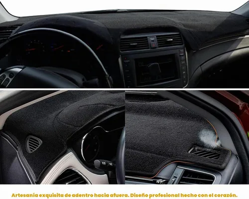 Vista 5 de Tapete para tablero con cubierta para salpicadero, antideslizante, personalizado, compatible con Acura TL 2004 2005 2006 2007 2008, protector