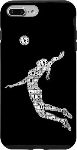 Vista 12 de Funda para iPhone 17 de voleibol para adolescentes y mujeres