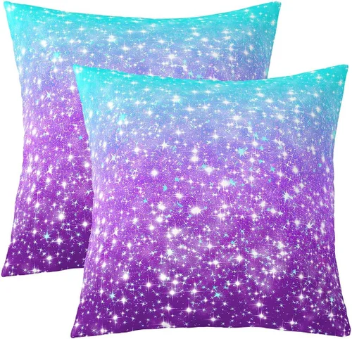 Vista 15 de Feelyou Juego de 2 fundas de almohada de leopardo de 16 x 16 pulgadas, fundas decorativas con estampado de guepardo, decoración del hogar, funda