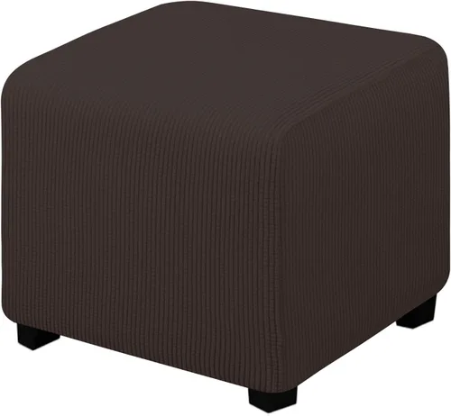 Vista 159 de Easy-Going Funda Elástica para Otomana Taburete de Almacenamiento Plegable Protector de Muebles Funda Rectangular Suave con Parte Inferior Elástica