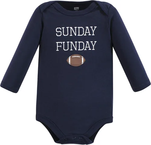 Vista 13 de Hudson Baby Body unisex de algodón de manga larga para bebé, leopardo rosa rojo