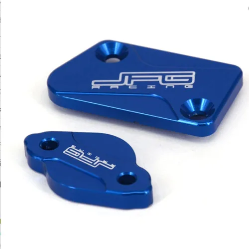 Vista 8 de Juego de Tapa CNC para Depósito de Líquido de Frenos Delantero y Trasero de Moto Compatible con YZ125 YZ250 YZ426F-450F 08-21 YZ250F 07-21 YZ125X