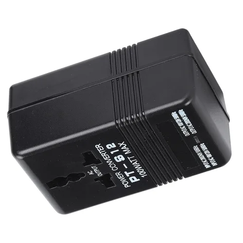 Vista 6 de Convertidor de voltaje AC 100v a 120v a 220v a 240v Step Up adaptador de corriente transformador 100w para viajes