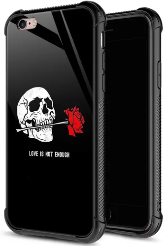 Vista 9 de ZHEGAILIAN Funda para iPhone 6/6S, protección de grado militar, esquinas a prueba de golpes, funda antiarañazos para iPhone 6/6S, pavo real