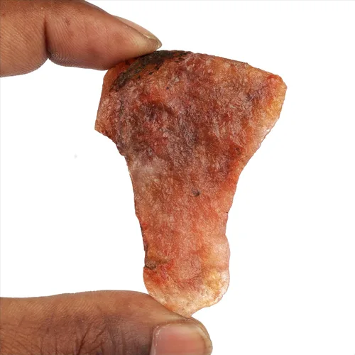 Vista 3 de GEMHUB Cristal curativo Jade rosa áspero 201.15 qt. Piedra preciosa curativa suelta para envolver alambre, Gema, Jade birmano