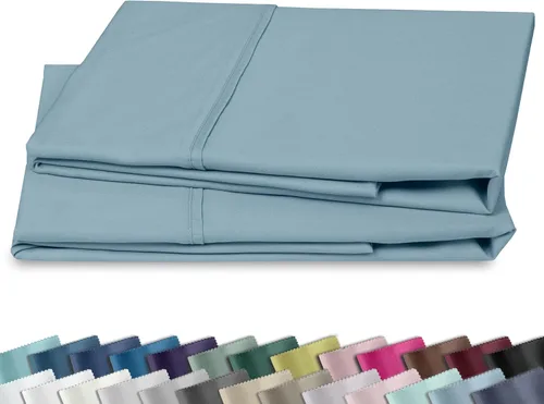 Vista 35 de Fundas de almohada de algodón de 400 hilos 01-Blanco