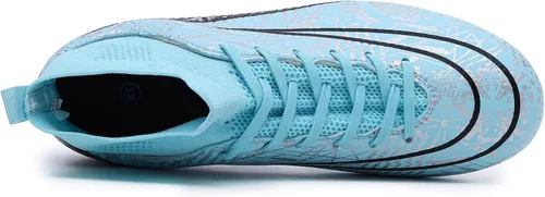 Vista 4 de Tacos de fútbol para hombre y mujer, zapatos de fútbol para interiores y exteriores