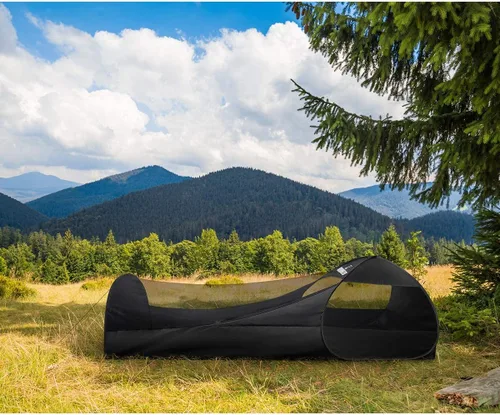 Vista 6 de L RUNNZER Single Person Pop Up Tent, 1 Person Mosquito Net Tent