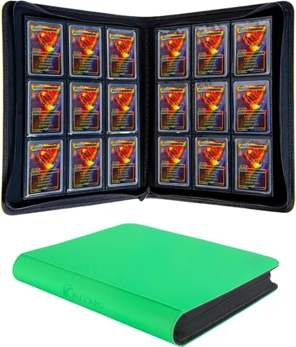 Vista 21 de Carpeta de tarjetas coleccionables de 2000 bolsillos (NEGRO)