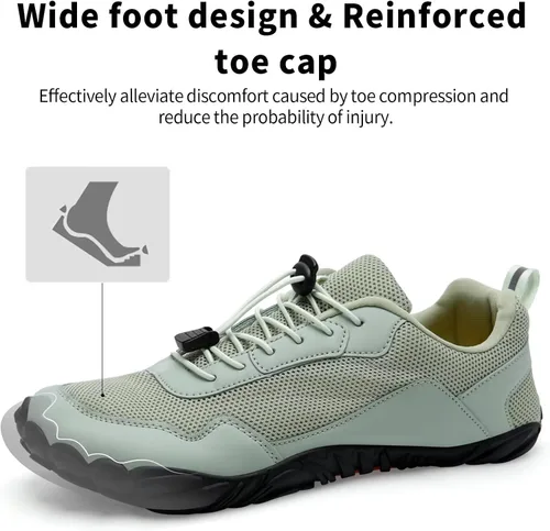 Vista 2 de WateLves - Zapatos de agua para hombres y mujeres, para natación, playa, piscina, surfear, hacer yoga o aeróbico acuático, calcetines para el agua