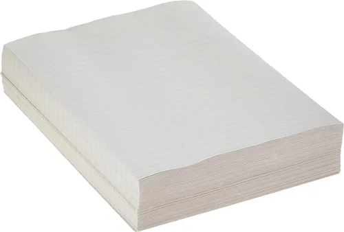 Vista 2 de Pacon rayas papel de periódico, 30 libras., 8 – 1/2 X 11, blanco, 500 hojas/Pack